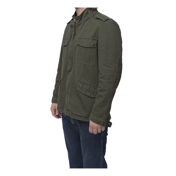 PARKA ESTILO MILITAR VERDE M#08 - Imagen 5