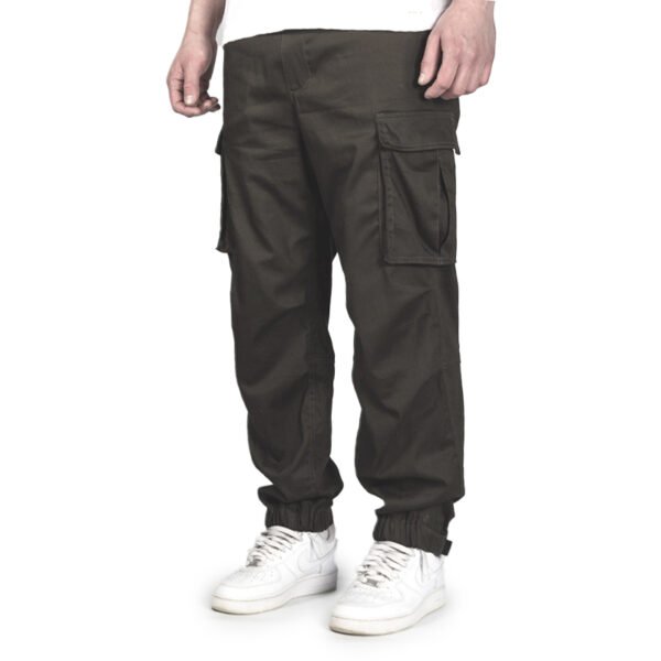 PANTALÓN CARGO VERDE MILITAR M#16